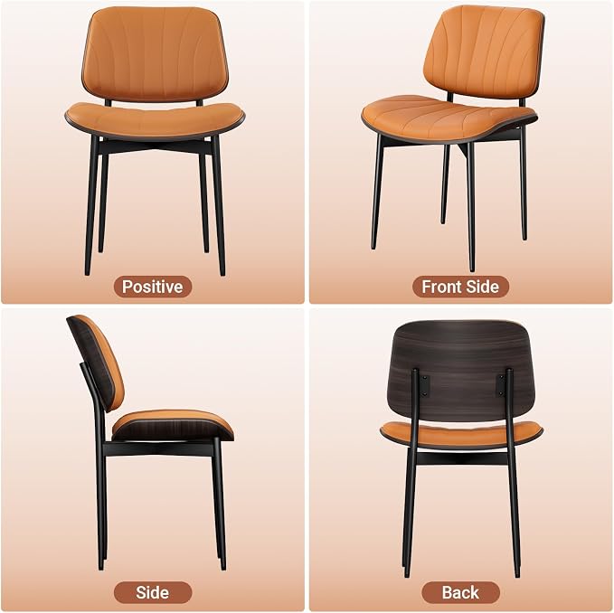 YaFiti Dining Chairs Set of 8, Mid Century Modern Dining Room and Kitchen Chairs - Image 8