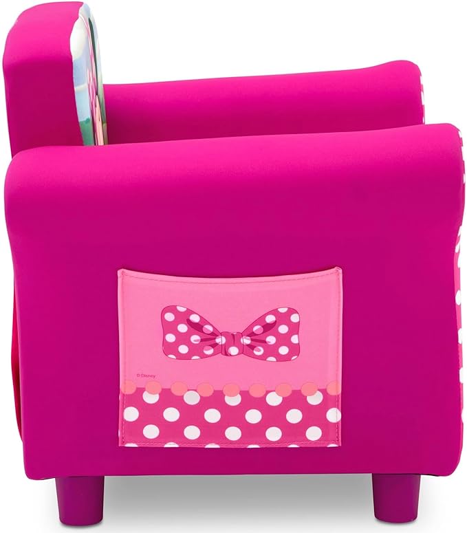 Delta Children Upholstered Chair, Disney Minnie Mouse - Image 6