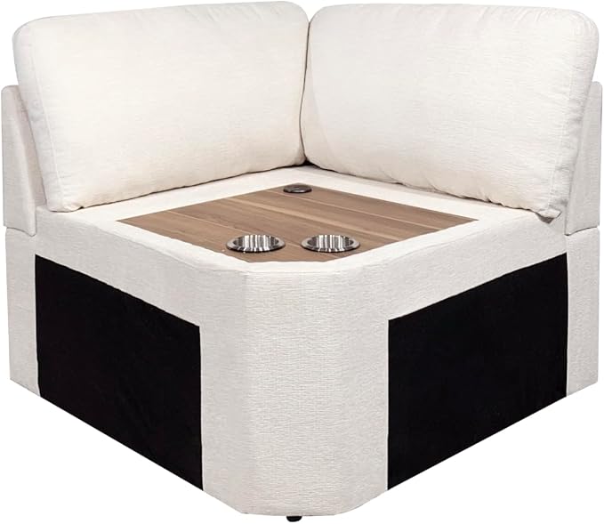 Ball & Cast 127" Oversized Modular Sectional Sofa L-Shaped, Large Chenille - Image 11
