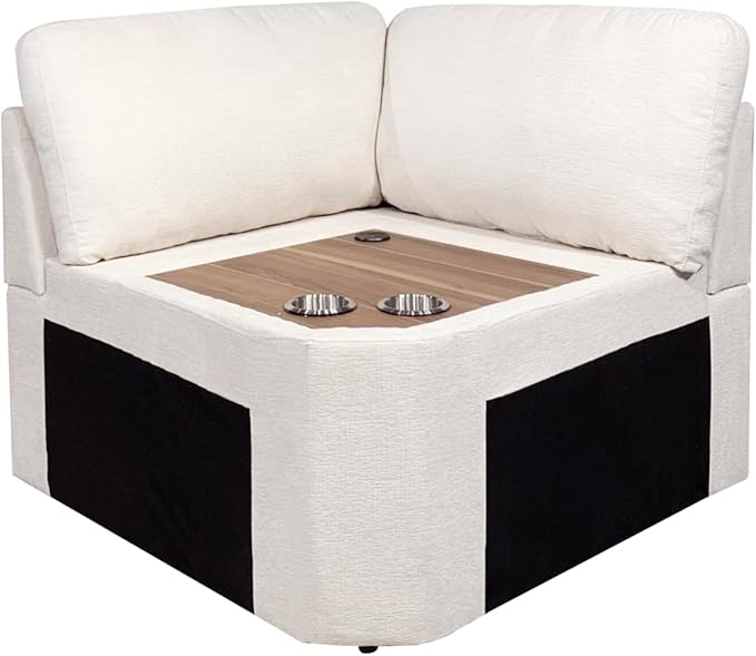 Ball & Cast 146" Oversized Modular Sectional Sofa, Large Chenille Upholstered - Image 7