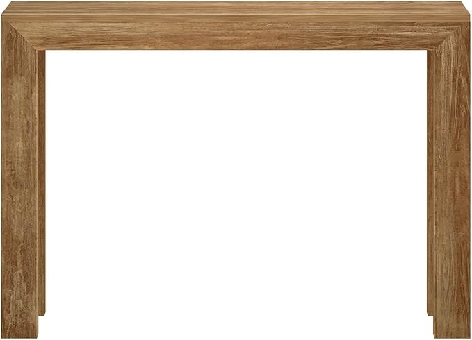 Plank+Beam Modern Solid Wood Console Table, 46 Inch, Sofa Table, Narrow - Image 5
