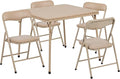 Flash Furniture Mindy Kids 5-Piece Folding Square Table and Chairs Set by FlashFurniture