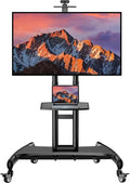 PERLESMITH Rolling TV Stand by PERLESMITH