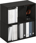 Furinno DALY Book Shelf, 4-Cube Bookshelf, Cube Storage Organizer Bookcase by Furinno-FitsYourSpaceFitsYourBudget