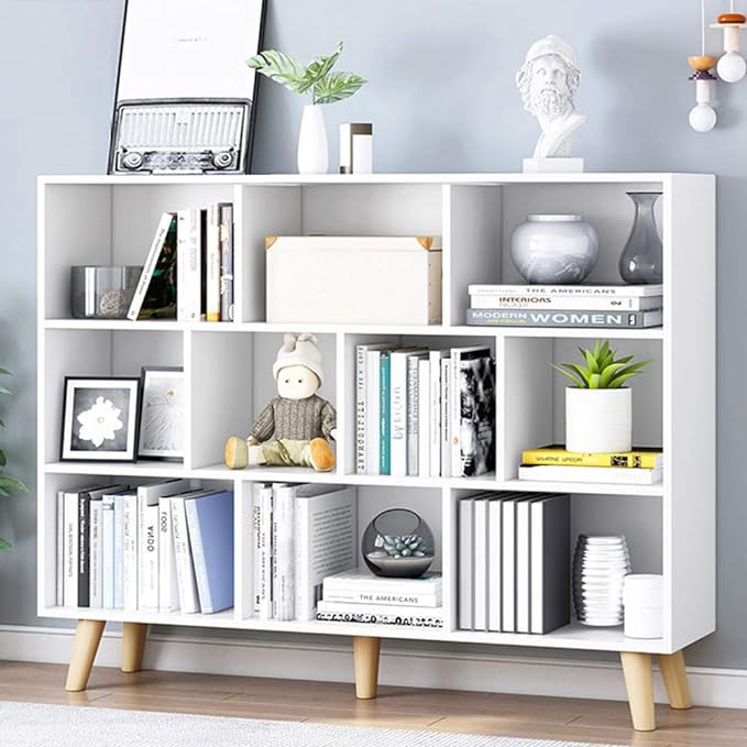 IOTXY Wooden Open Shelf Bookcase by IOTXY