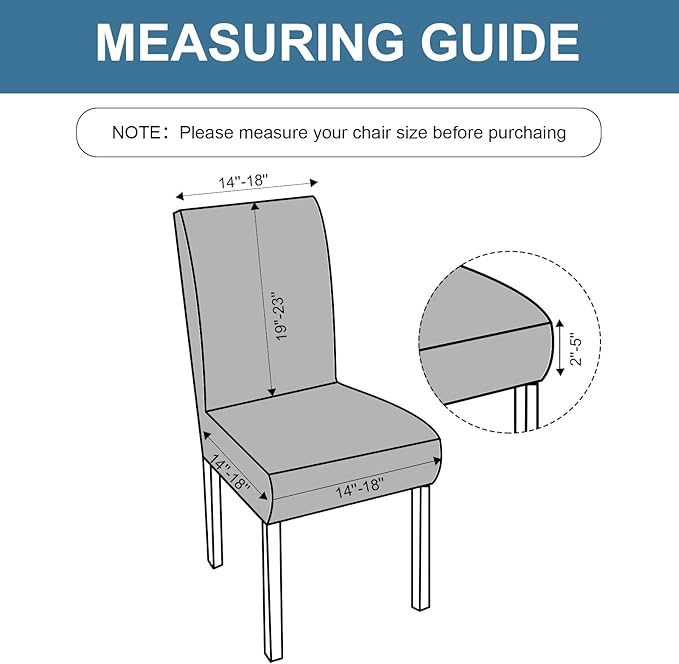 Genina 100% Waterproof Chair Covers - Image 4