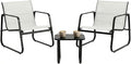 DUMOS 3 Piece Patio Furniture Set，Outdoor Patio Furniture Set by DumosLifestyle