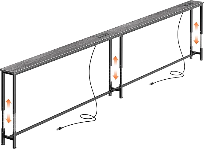 Huuger 110.2 Inch Sofa Table by Huuger