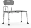 Flash Furniture HERCULES Series 300 Lb. Capacity Adjustable Gray Bath & Shower by FlashFurniture