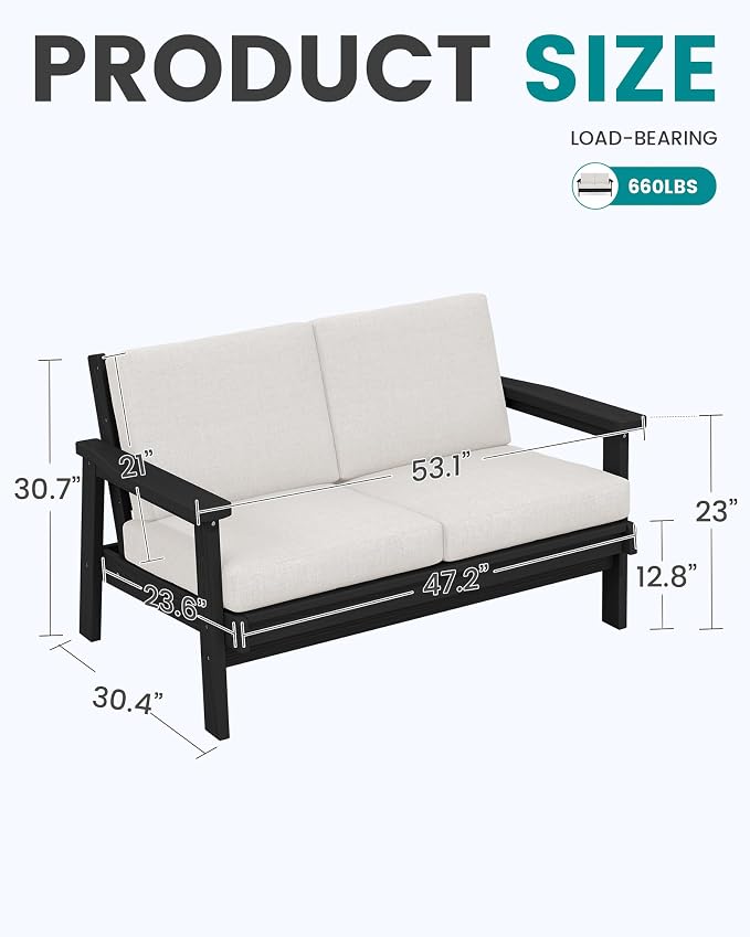 SERWALL Patio Furniture Set - Image 4