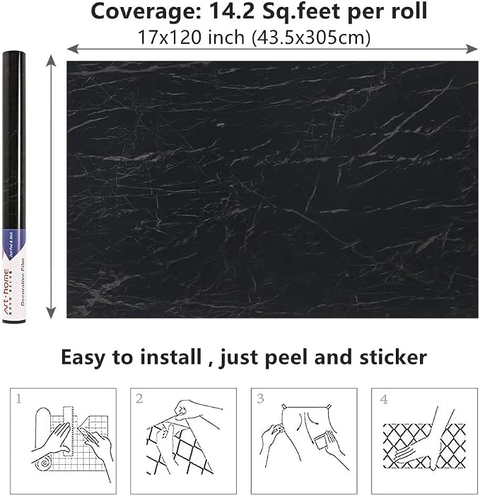 Arthome Black Marble - Image 7