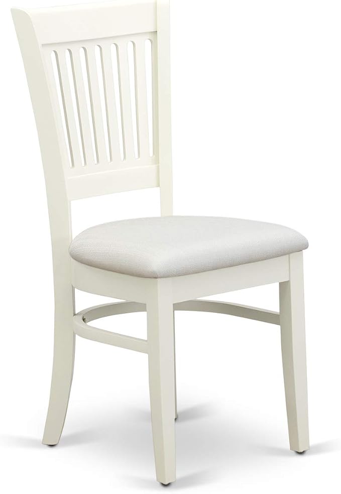 East West Furniture ANVA3-LWH-C 3 Piece Dining Table Set - Image 6