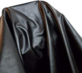 NAT Leathers™ | Black Stretch Super Soft Faux Vegan Leather PU | by the Yard by NATLeathers