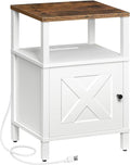 MAHANCRIS Farmhouse Nightstand by MAHANCRIS