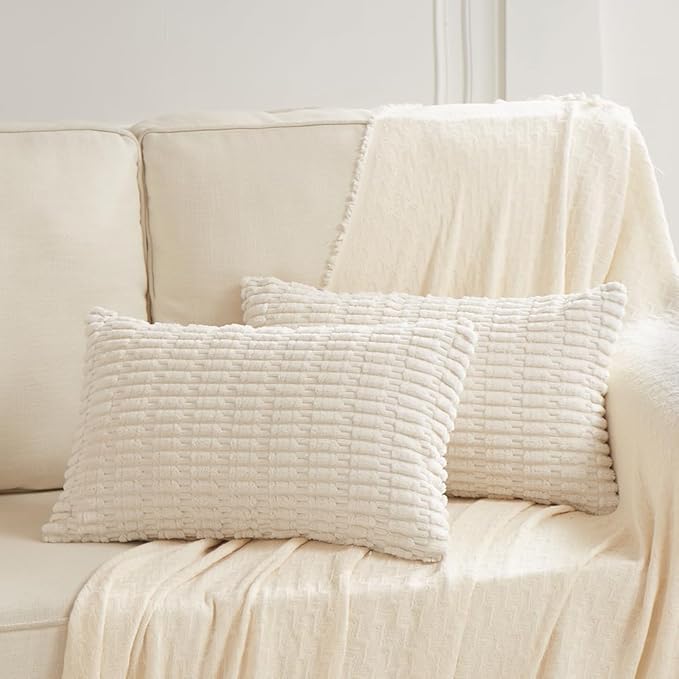 Fancy Homi 4 Packs Decorative Throw Pillow Covers - Image 6