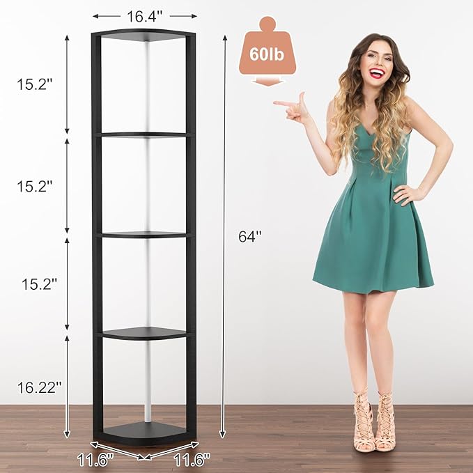 ROJASOP 5 Tiers Corner Shelf - Image 3