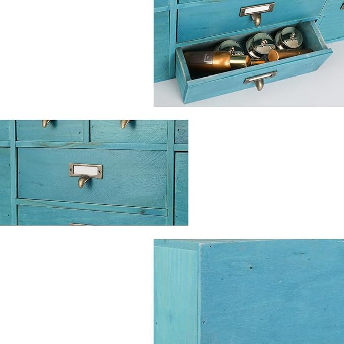 12 Drawers Apothecary Cabinet - Image 6