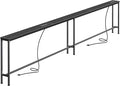 SUPERJARE 110.2 Inch Sofa Table by SUPERJARE