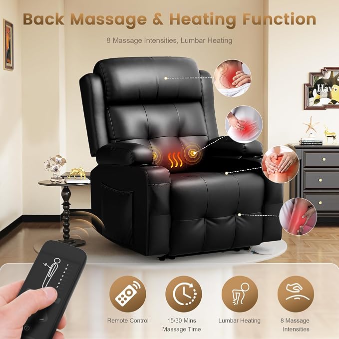 Recliner Sofa Set, Wall Hugger Couch - Image 4