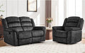 EBELLO 2 Pieces Reclining Loveseat Couch Furniture Set, Soft Fabric Manual by EBELLO