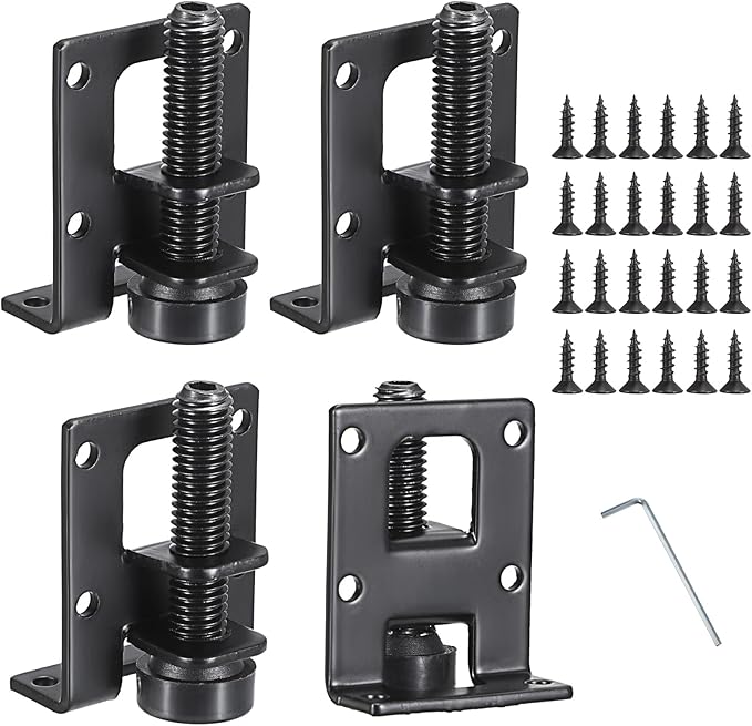 OwnMy 4 Packs Adjustable Furniture Leveling Feets L Shaped Furniture Levelers by OwnMy