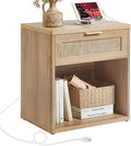 LEYAOYAO Rattan Nightstands Set of 2 by LEYAOYAO-Findtheshiningpointofyourideallife%EF%BC%81