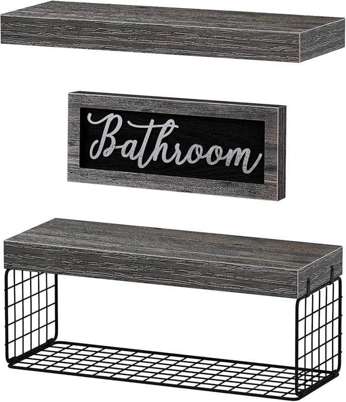 QEEIG ‎Bathroom Shelves Over Toilet - Image 6