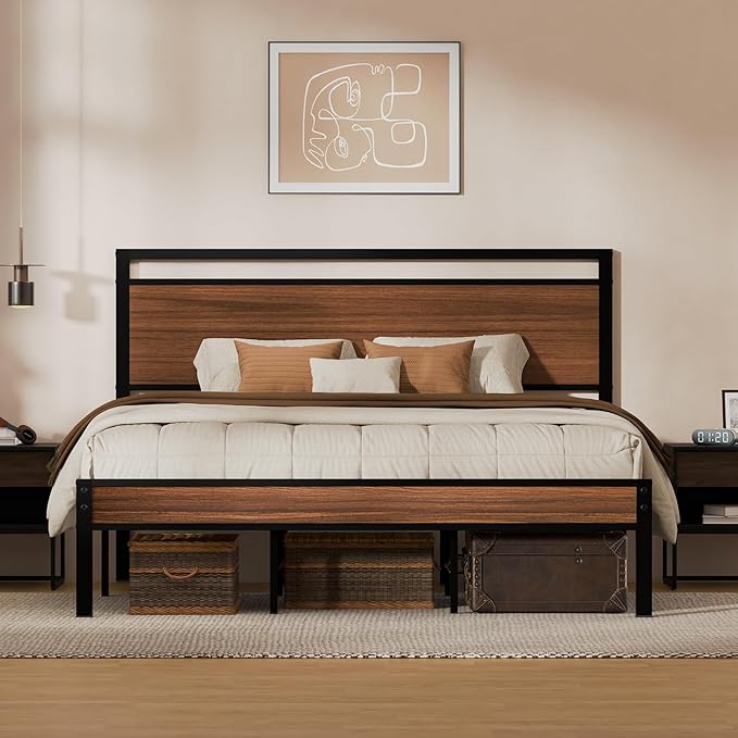 Z-hom King Metal Bed Frame by Z-HOM
