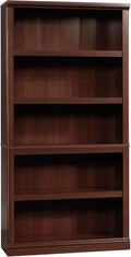 Sauder Miscellaneous Storage 5-Shelf Bookcase/ Book shelf, Select Cherry finish by SAUDER%C2%AE