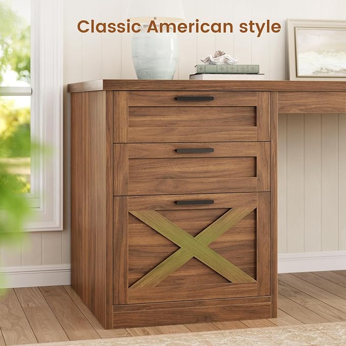 SEDETA 67" Farmhouse L Shaped Desk - Image 8