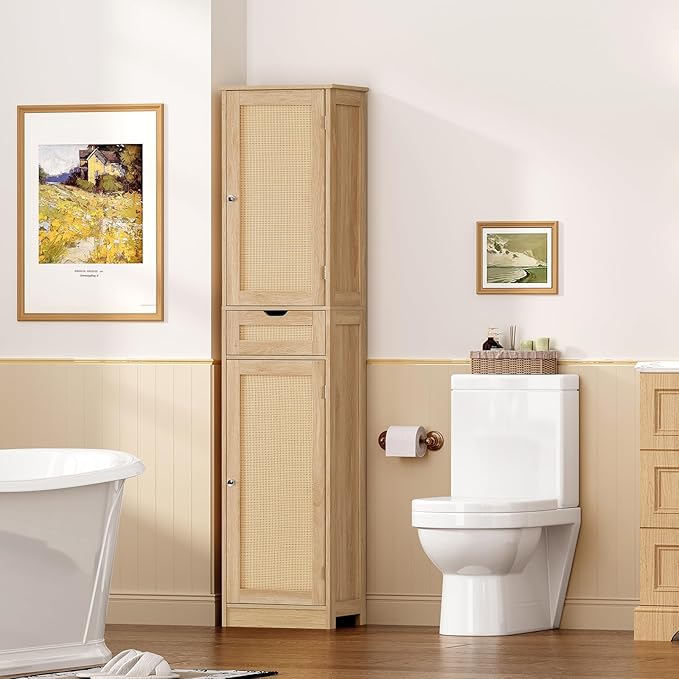 TEENFON 67" H Tall Storage Cabinet - Image 5