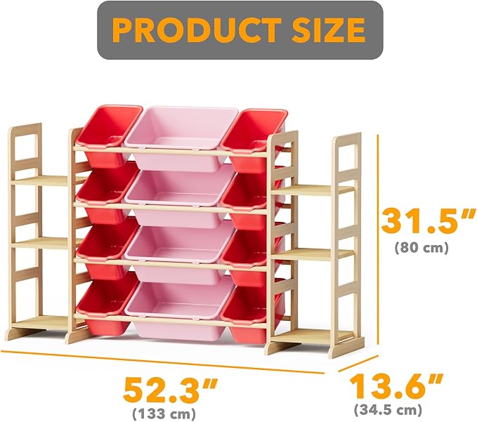 SpaceAid Toy Storage Organizer - Image 2