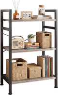 DUMOS 3 Tiers Open Bookshelf, Classic Freestanding Tall Display Shelf, Sturdy by DumosLifestyle