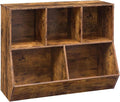 HOOBRO Kids Bookshelf, Bookcase Footboard, Toy Storage Cubby, Children's Toy by HOOBRO
