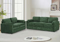 2 Pieces Chenille Sofa Set by LESOFAIR