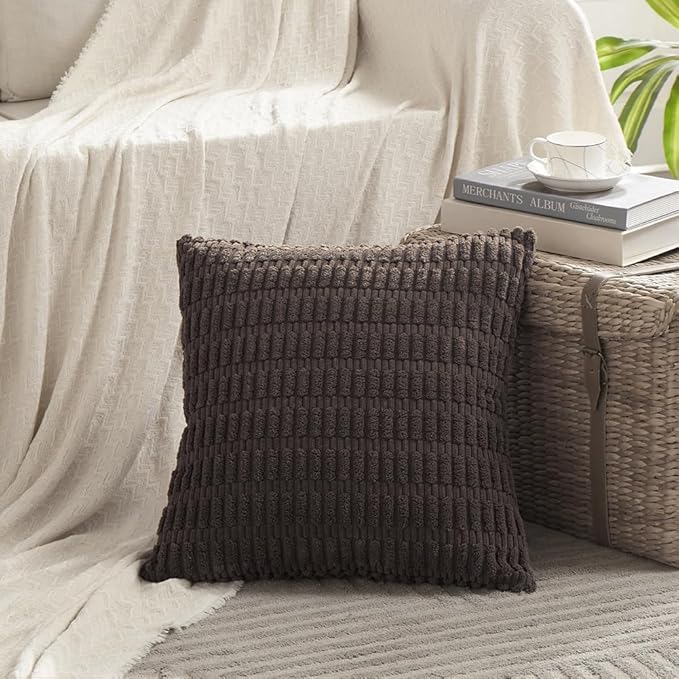 Fancy Homi 4 Packs Decorative Throw Pillow Covers - Image 2