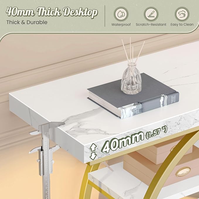 Huuger 47.2 Inch Entryway Table - Image 7
