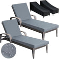 Patelai 2 Set Outdoor Chaise Lounge Cushions by Patelai