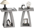 FROMJBEST End Tables Living Room, Side Table Beside Sofa, Nightstand by FROMJBEST