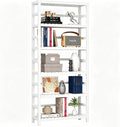 VASMIA 6-Tier Bamboo Shelf, Bamboo Storage Shelving Unit, Tall Bookcase by VASMIA