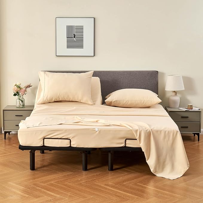 Kingnex 28-30 Split Top King Sheets Set - Image 2