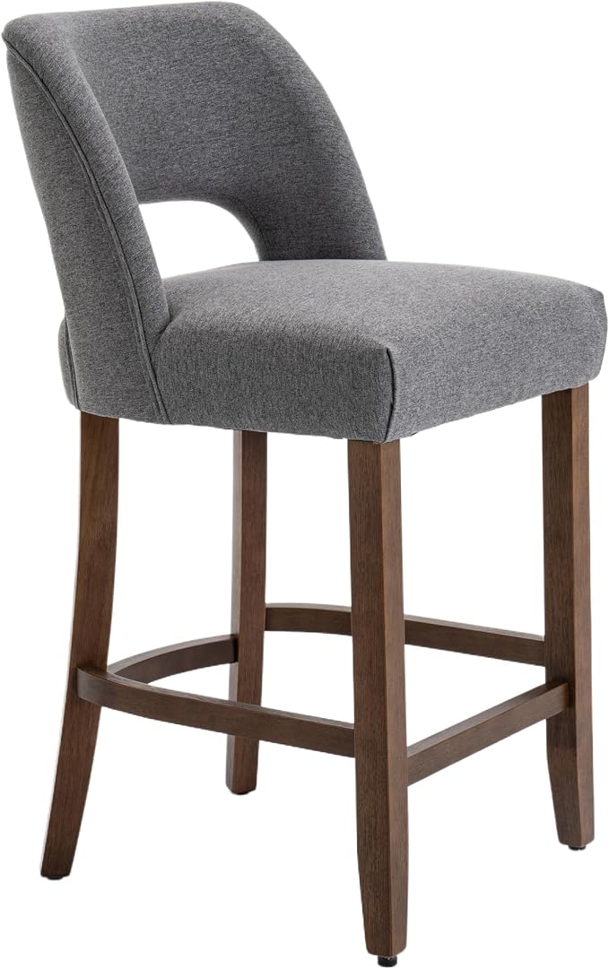VKNOW Bar Stools Set of 6, Modern Counter Stools - Image 7