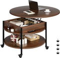 FABATO Round Lift Top Coffee Table by FABATO