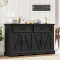56" Large Wooden Buffet Cabinet by LegacyAmerhomeDirect