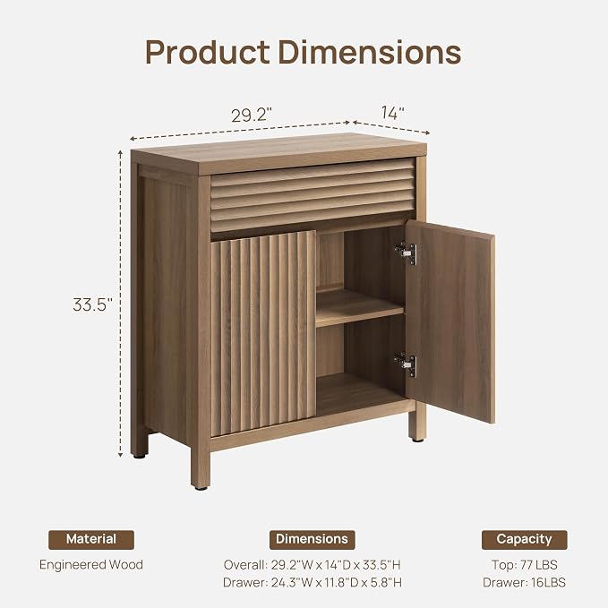 SICOTAS 87" Extra Large Buffet Cabinet - Image 2