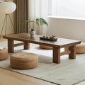 Zen Style Solid Wood Coffee Table by Unknown