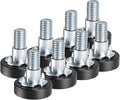 1/4" Thread Leveling Feet, Adjustable Furniture Feet Threaded Screw in by Celuisiva