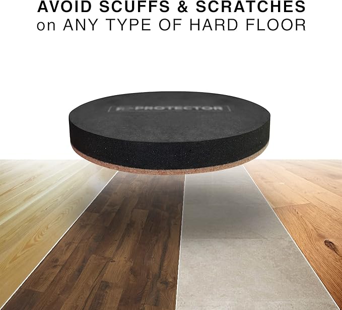 Felt Furniture Sliders Hardwood Floors X-PROTECTOR – 24 PCS 2 1/2 inch - Image 3