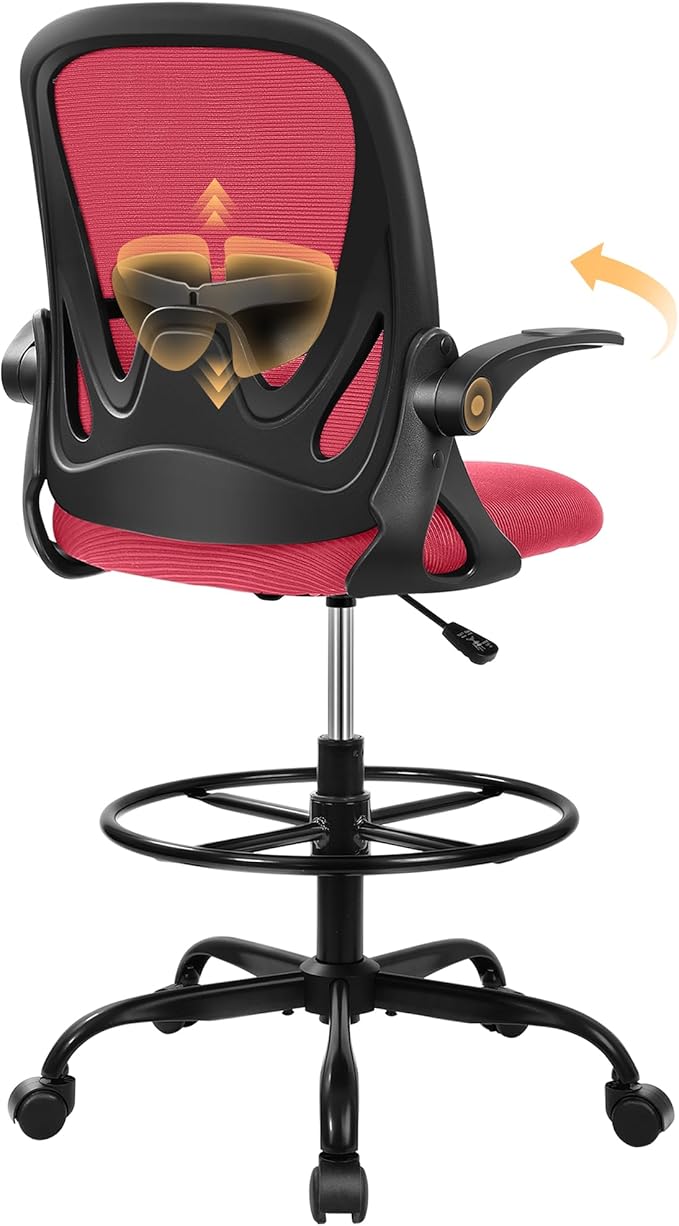Primy Drafting Chair Tall Office Chair by Primy