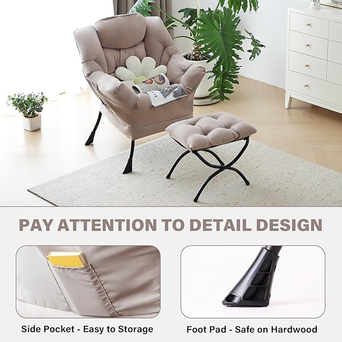 Tiita Modern Large Accent Chair - Image 5